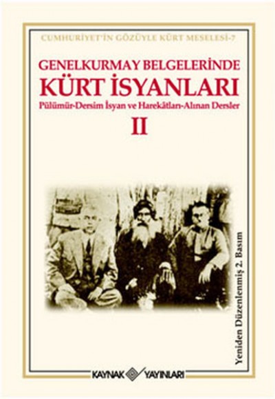 Genelkurmay Belgelerinde Kürt İsyanları  2