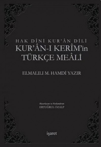Hak Dini Kur'an Dili Kur'an-ı Kerim'in Türkçe Meali (11x16)(Plastik Kapak)