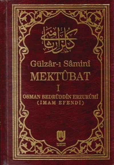 Gülzarı Samini Mektubat 1. Cilt