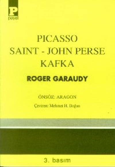 Picasso- Saint John Perse- Kafka