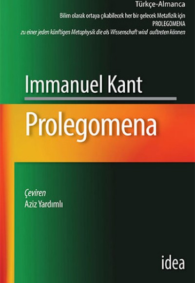 Prolegomena