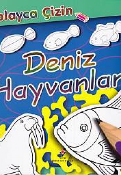 Kolay Çizin - Deniz Hayvanları