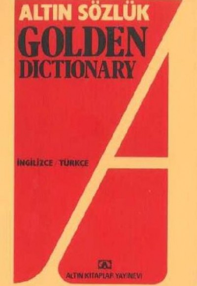 Altın Sözlük Golden Dictionary - İngilizce - Türkçe