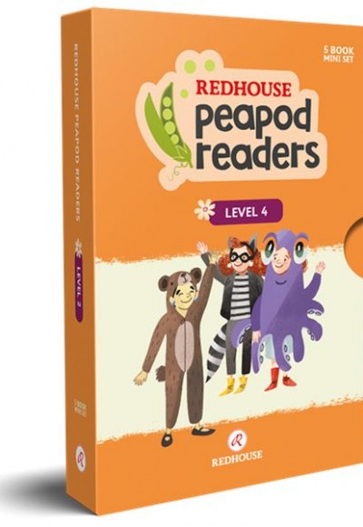Peapod Readers İngilizce Hikâye Seti 5 Kitap - Level 4