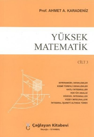 Yüksek Matematik Cilt 3