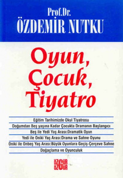 Oyun, Çocuk, Tiyatro