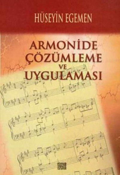 Armonide Çözümleme ve Uygulaması