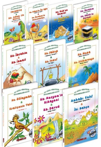 Çocuklar İçin Peygamberlerin Hayatı 10 Kitap Set