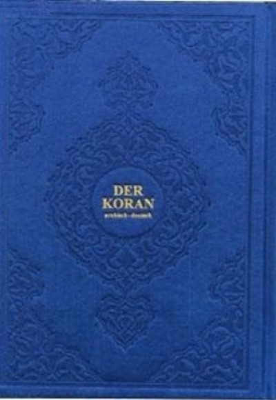 Der Koran (Arapça-Almanca) (Hafız Boy, Şamua, Ciltli)