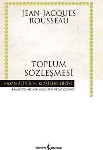 Toplum Sözleşmesi - Hasan Ali Yücel Klasikler (Ciltli)