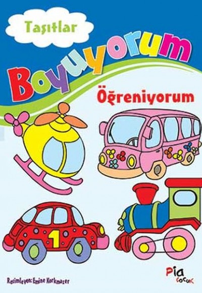 Taşıtlar - Boyuyorum Öğreniyorum