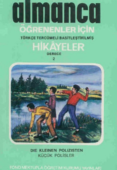 Almanca Türkçe Hikayeler Derece 2 Kitap 2 Küçük Polisler