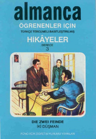 Almanca Türkçe Hikayeler Derece 3 Kitap 3 İki Düşman