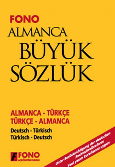 Almanca Büyük Sözlük