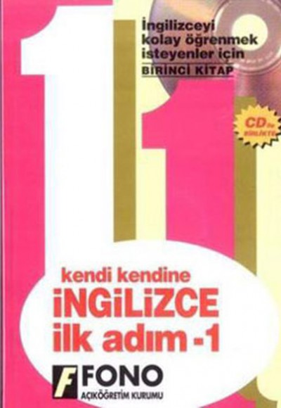 Kendi Kendine İngilizce İlk Adım 1. Kitap CDli