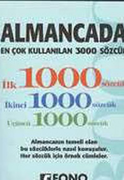 Almancada En Çok Kullanılan 3000 Sözcük