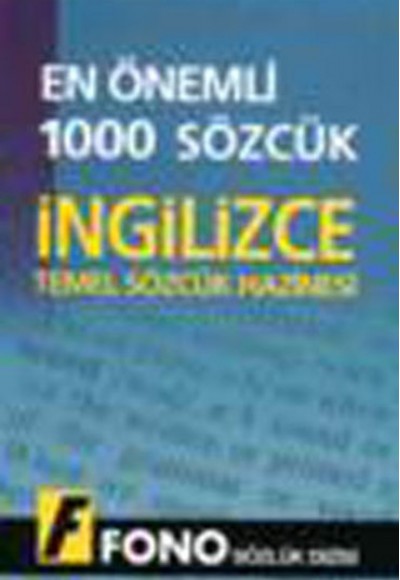 İngilizcede En Önemli 1000 Sözcük