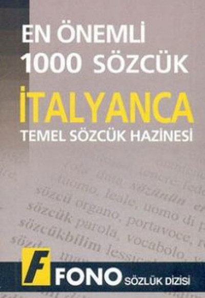 İtalyancada En Önemli 1000 Sözcük