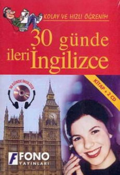 30 Günde İleri İngilizce Kitap + 2 CD