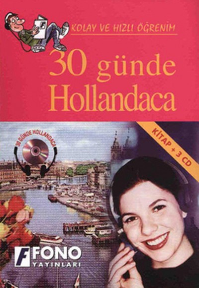 30 Günde Hollandaca Kitap + 3 CD