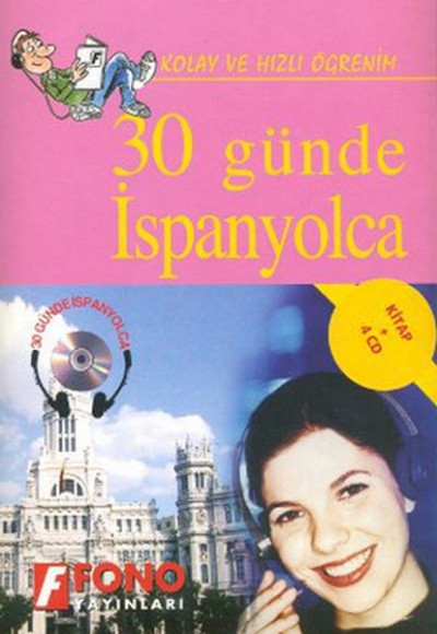 30 Günde İspanyolca Kitap 4 Cd