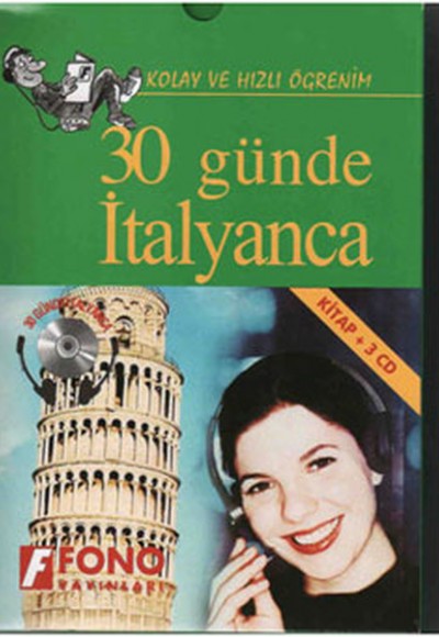 30 Günde İtalyanca Kitap 3 CD