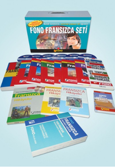 Fransızca Seti (13 Kitap 7 Cd)