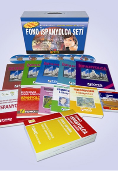 İspanyolca Seti (13 Kitap 6 Cd)