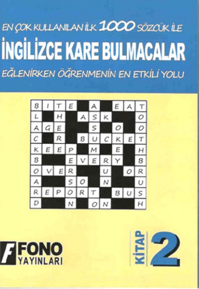 İngilizce Kare Bulmacalar 2