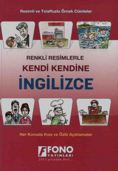 Renkli Resimlerle Kendi Kendine İngilizce