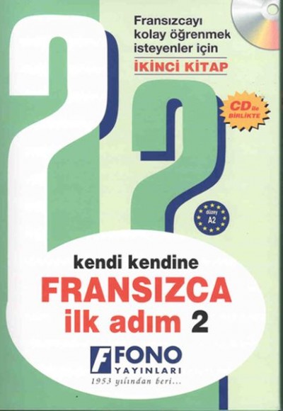 Kendi Kendine Fransızca İlk Adım 2. Kitap CDli