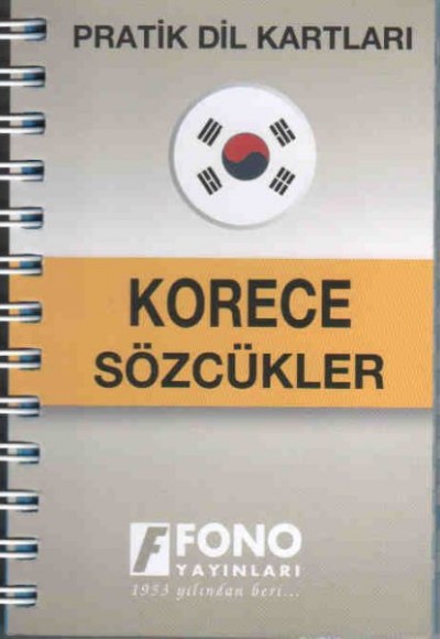 Pratik Dil Kartları Korece Sözcükler