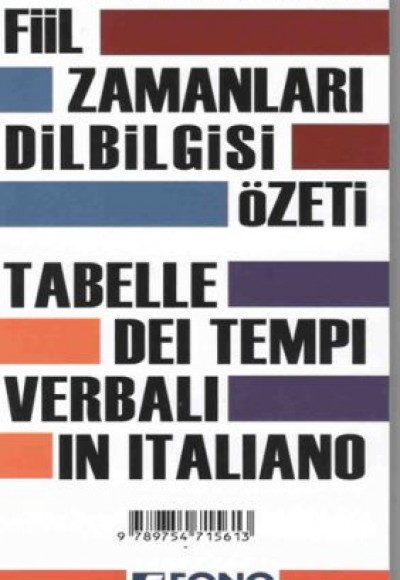 İtalyanca Fiil Zamanları ve Dilbilgisi Tablosu