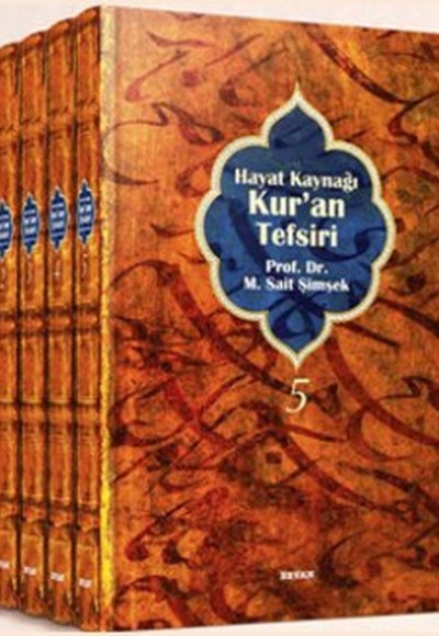 Hayat Kaynağı Kur'an Tefsiri (5 Cilt Takım-Ciltli)