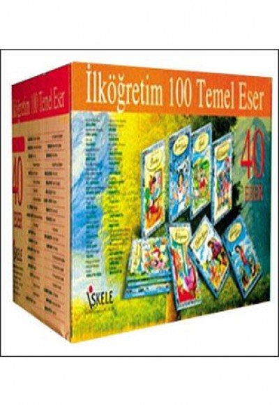 İlköğretim 100 Temel Eser (40 Kitap Kutulu)