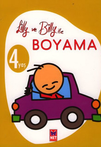 Lilly ve Billy ile Boyama-4 yaş