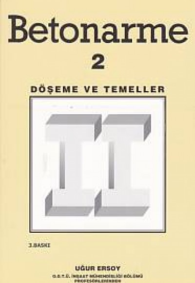 Betonarme 2 - Döşeme ve Temeller