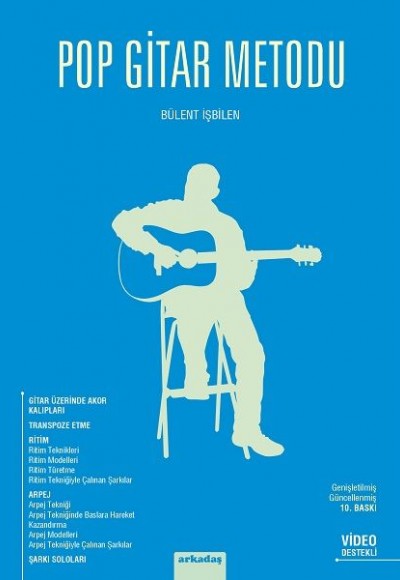 Pop Gitar Metodu (DVD Hediyeli)