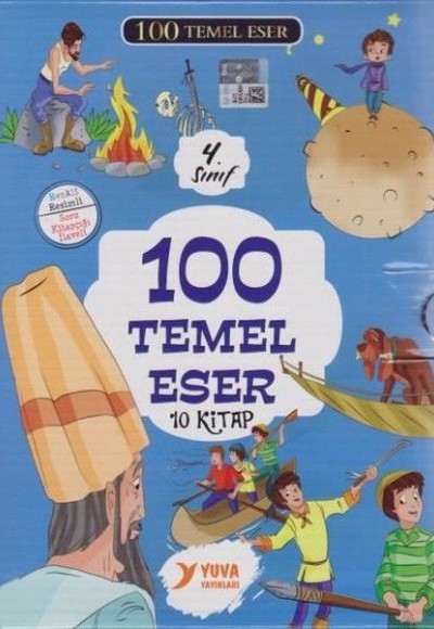 100 Temel Eser 4. Sınıflar İçin 10 Kitap Set