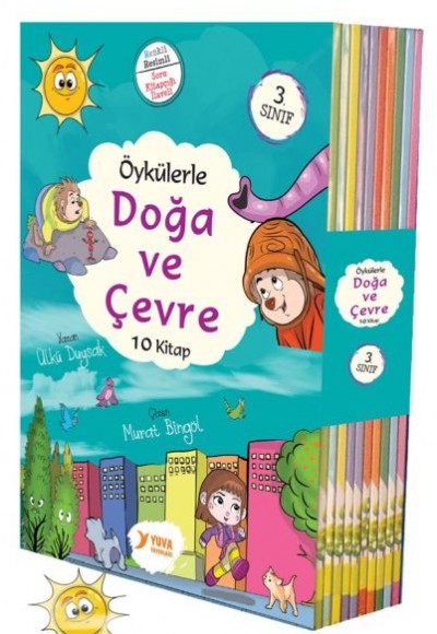 Öykülerle Doğa ve Çevre  3. Sınıflar İçin 10 Kitap Set