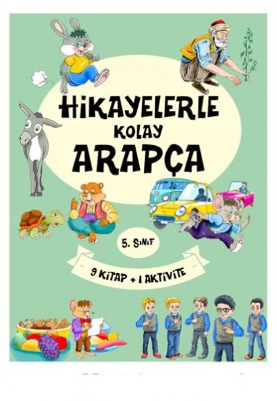 5. Sınıf Hikayelerle Kolay Arapça (9 Kitap + 2 Aktivite)