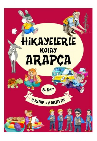 8. Sınıf Hikayelerle Kolay Arapça (8 Kitap + 2 Aktivite)