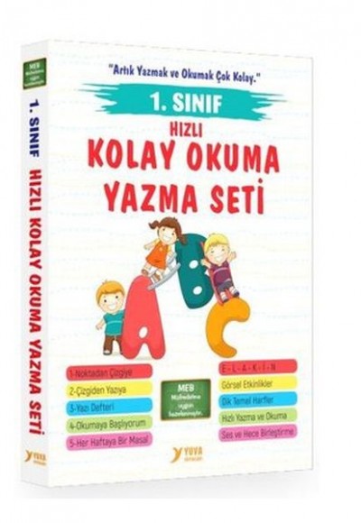 1. Sınıf Okuma Yazma Seti (5 Kitap Takım)