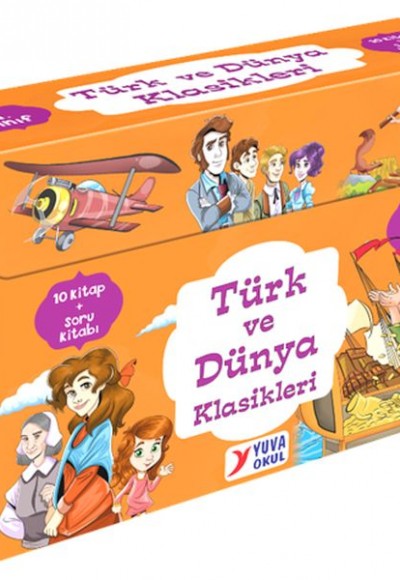4. Sınıflar için Türk ve Dünya Klasikleri (10 Kitap)