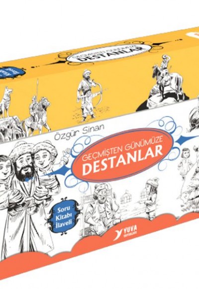 Geçmişten Günümüze Destanlar Serisi 4. Sınıf  (10 Kitaplık Set)