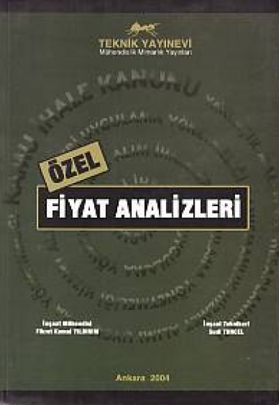 Özel Fiyat Analizleri