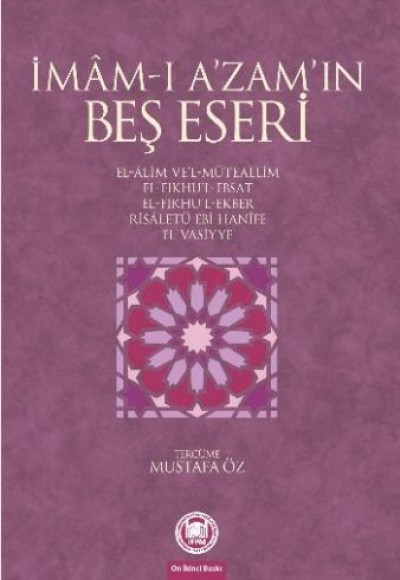 İmam-ı A’zam’ın Beş Eseri