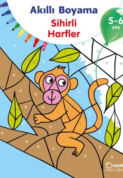 Akıllı Boyama Sihirli Harfler 5-6 Yaş