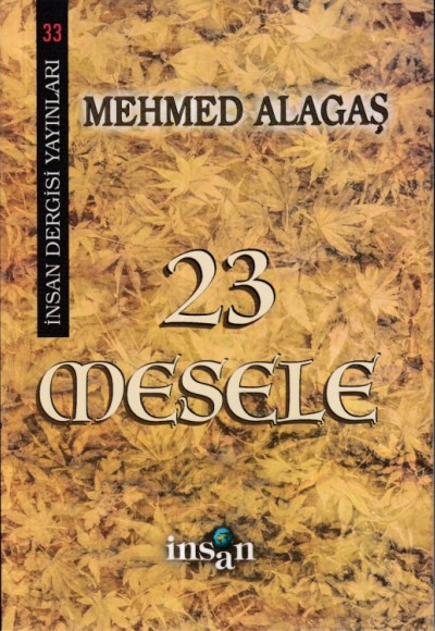 23 Mesele - Mehmed Alagaş