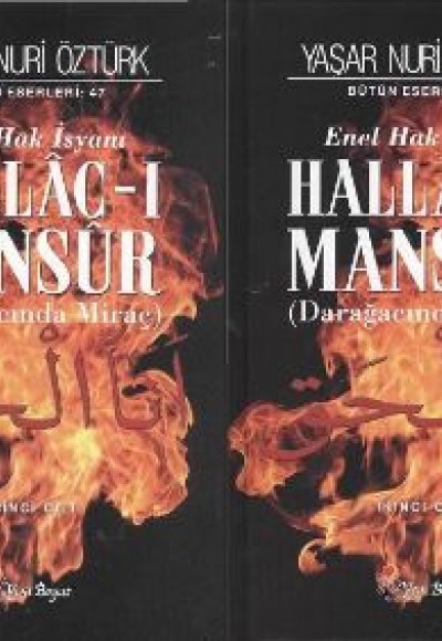 Hallac-ı Mansur  Enel Hak İsyanı (Darağacında Miraç) (2 Cilt Takım)